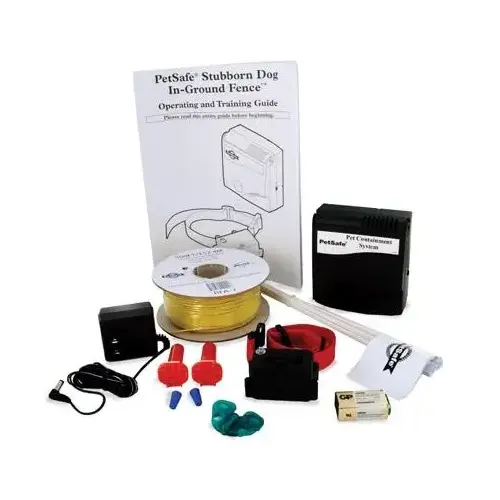 HIG11-11052 Dog Fence Kit, Battery, Alkaline Battery, Synthetic HIG11-11052 Dog Fence Kit, Battery, Alkaline Battery, Synthetic