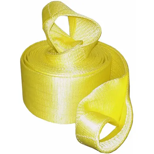 Vehicle Recovery Straps, Looped Web, 6 in W, 30 ft L, 30,000 lb Capacity