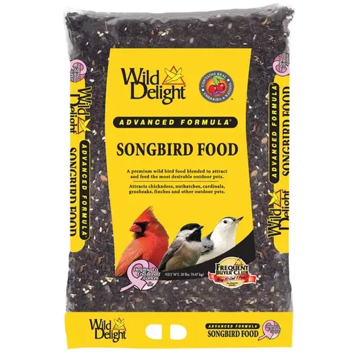 Wild Bird Food Songbird Assorted Species Sunflower Seeds 20 lb Wild Bird Food Songbird Assorted Species Sunflower Seeds 20 lb