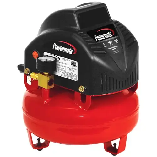 Air Compressor Electric Pancake 1-Gallon 100-PSI Oil-Free Air Compressor Electric Pancake 1-Gallon 100-PSI Oil-Free