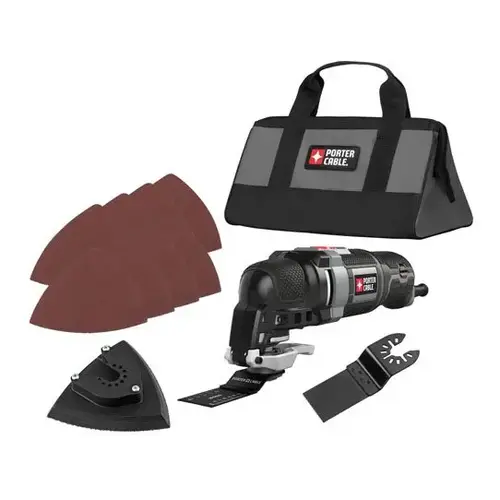 Oscillating Multi-Tool Kit, 3 A, 10,000 to 22,000 opm, 2.8 deg Oscillating Oscillating Multi-Tool Kit, 3 A, 10,000 to 22,000 opm, 2.8 deg Oscillating