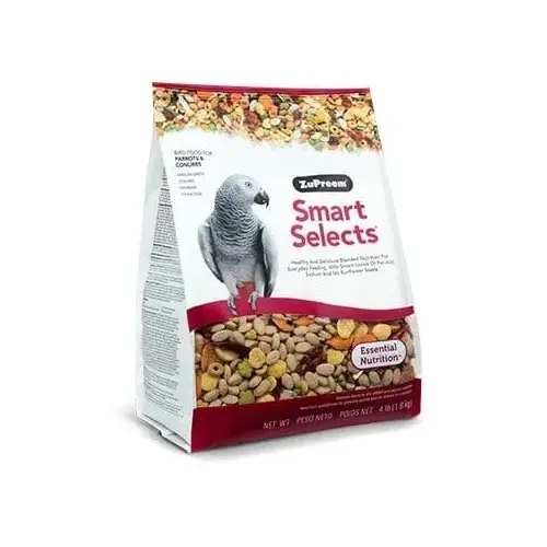 ZuPreem Smart Selects Parrots & Conures 4-lbs ZuPreem Smart Selects Parrots & Conures 4-lbs