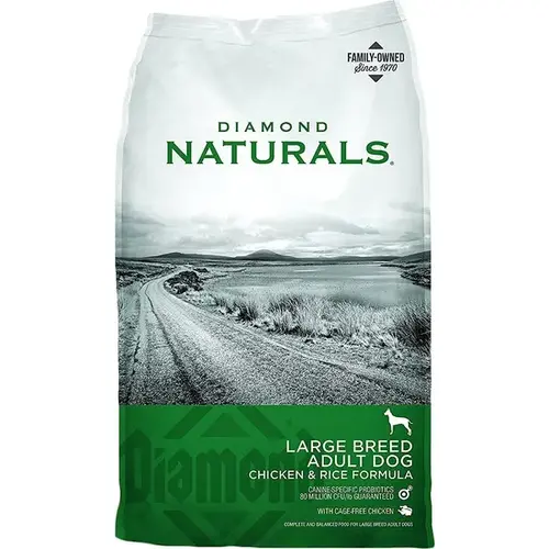 Diamond Naturals Large Breed Adult Chicken & Rice Formula Dry Dog Food 40-lb Bag