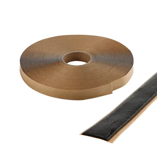 Black/Bronze 3/16" x 1/2" 440 Butyl Architectural Tape - 25 Foot Roll