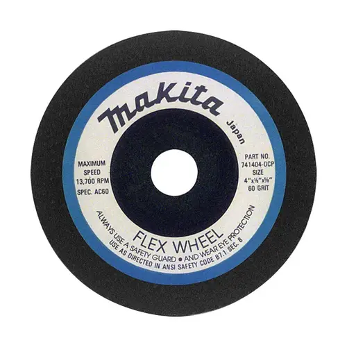 60 Grit 4" Flex Wheel 60 Grit 4" Flex Wheel