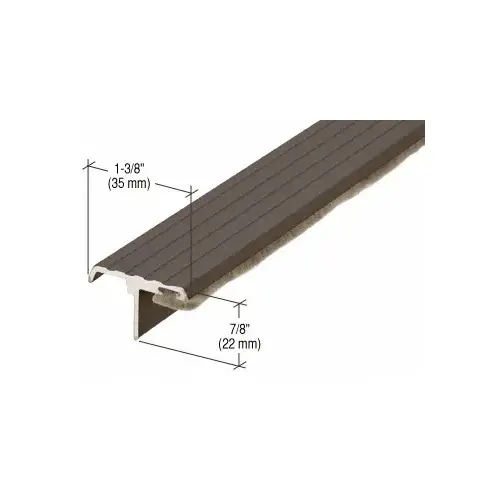 84" Overlapping Door Astragal Bronze 84" Overlapping Door Astragal Bronze