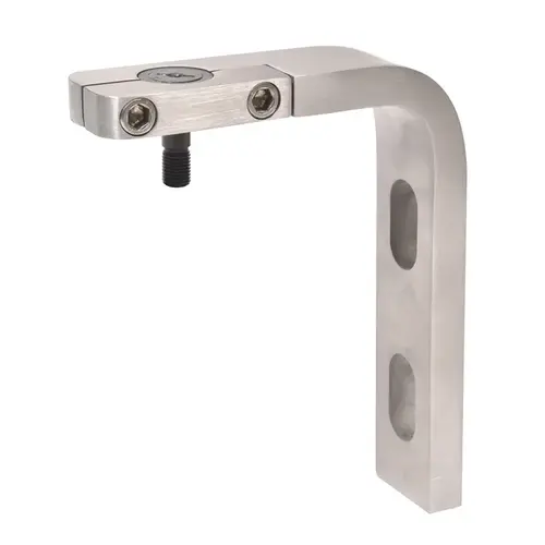 Brushed Stainless Right Hand Pivot Bracket Brushed Stainless Right Hand Pivot Bracket
