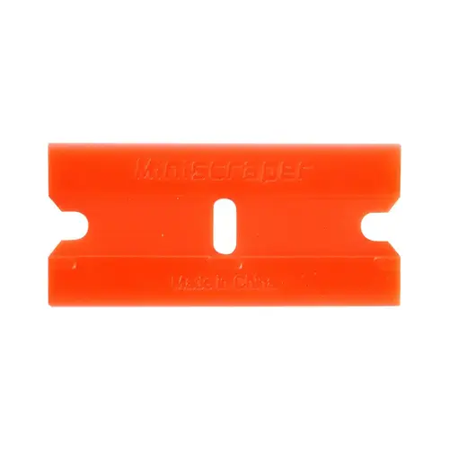 Double Edge Plastic Razor Blades - pack of 100