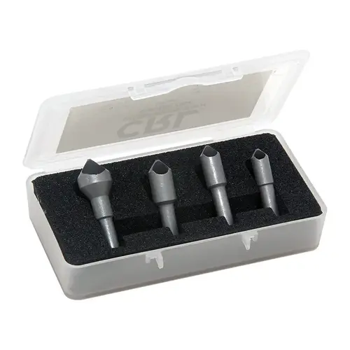 Brand 4 Piece Countersink Set for No. 6 to 16 Screws
