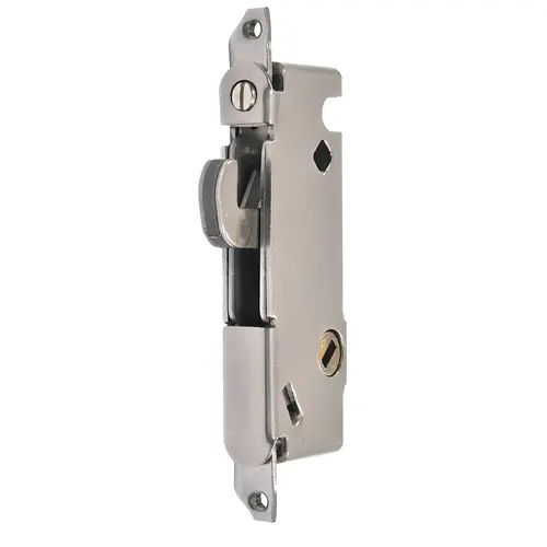 1/2" Wide Round End Face Plate Mortise Lock with 45 Degree Keyway for W & F Doors 1/2" Wide Round End Face Plate Mortise Lock with 45 Degree Keyway for W & F Doors