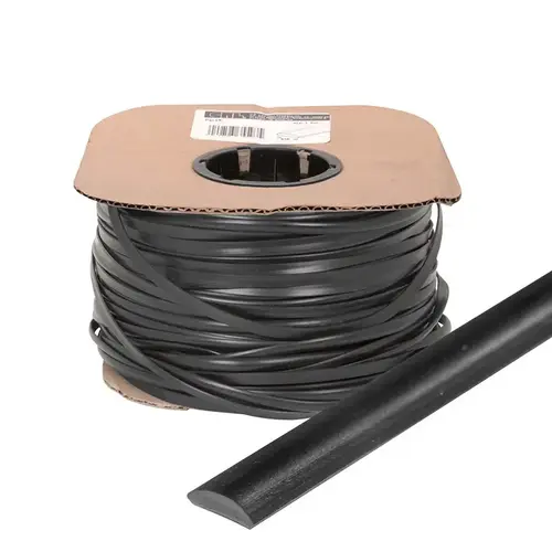 Black .315" Flat Screen Spline - 500 Foot Roll