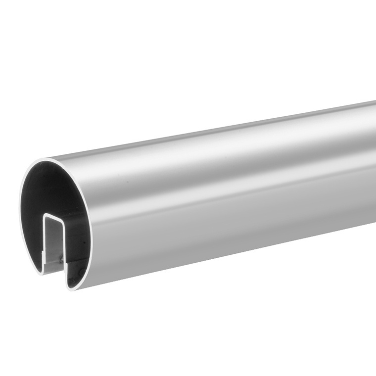 CRL GR30PSC Polished Stainless 3" Premium Cap Rail for 1/2" Glass - Custom Length