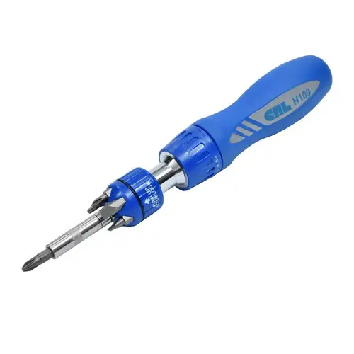 Ratcheting Extension Screwdriver with Six Bits Ratcheting Extension Screwdriver with Six Bits