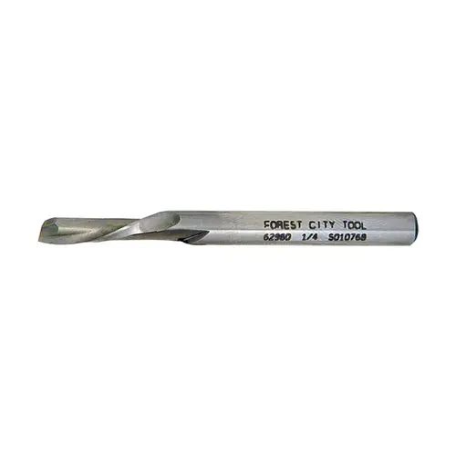 High Speed Down Spiral Single Flute Aluminum Cutting Router Bit