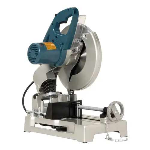 Metal Cutting Saws, 4 1/2 in (90 degree crosscut)/3 1/2 in (45 degree bevel), 1,300 rpm