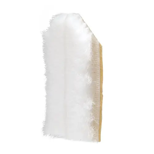White Door Jamb Dust Pad White Door Jamb Dust Pad