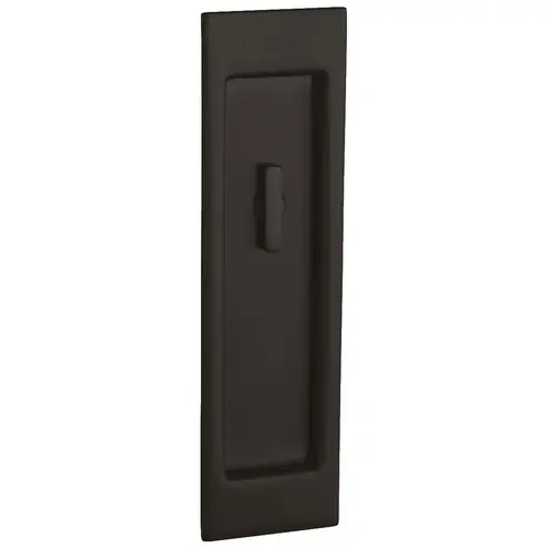 Large Santa Monica Trim Cut for Turn Sliding Door Lock Oil Rubbed Bronze Finish Large Santa Monica Trim Cut for Turn Sliding Door Lock Oil Rubbed Bronze Finish