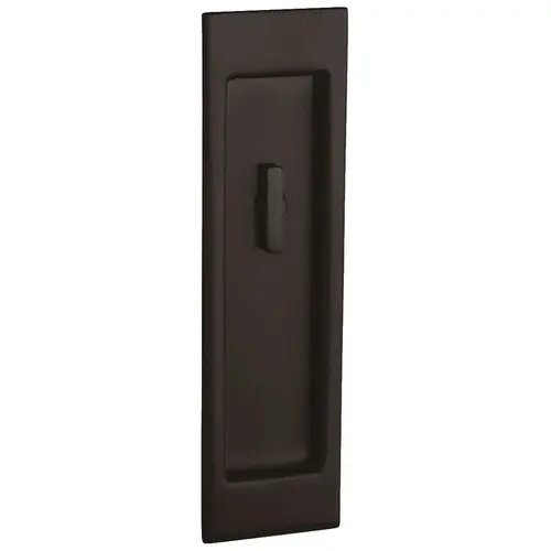 Large Santa Monica Trim Cut for Turn Sliding Door Lock Venetian Bronze Finish Large Santa Monica Trim Cut for Turn Sliding Door Lock Venetian Bronze Finish