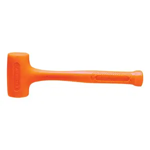 Stanley ST57532 21 oz. No-Bounce Soft-Face Power Hitter Orange
