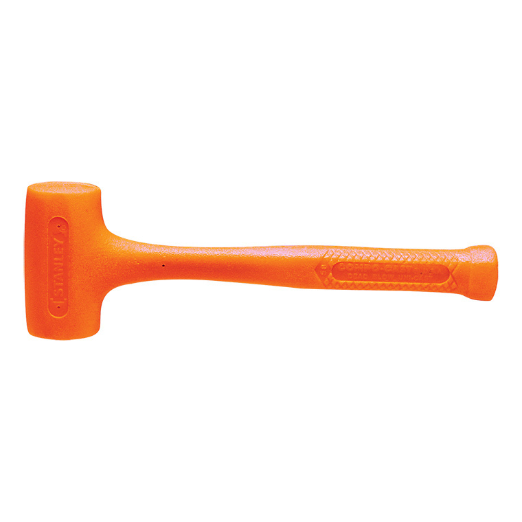 Stanley ST57532 21 oz. No-Bounce Soft-Face Power Hitter Orange Buy Now