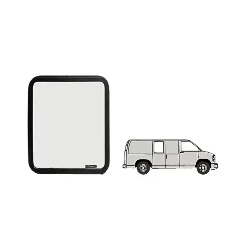 Fixed 40% Window - Sliding Door 1997+ Chevy/GMC Vans 17-1/8" x 21-7/8" Fixed 40% Window - Sliding Door 1997+ Chevy/GMC Vans 17-1/8" x 21-7/8"