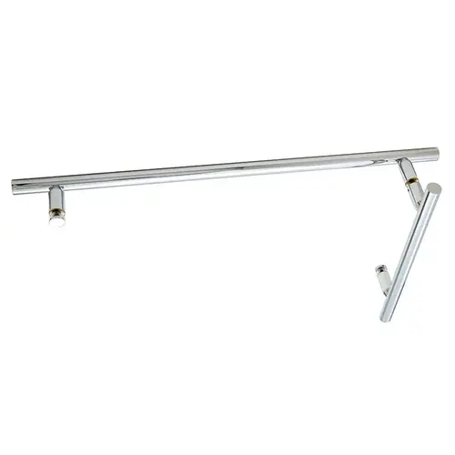 Chrome 8" x 18" LTB Combo Ladder Style Pull and Towel Bar Chrome 8" x 18" LTB Combo Ladder Style Pull and Towel Bar