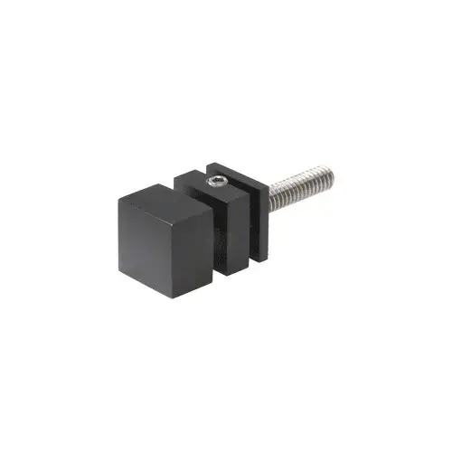 Matte Black Square Shower Door Knob