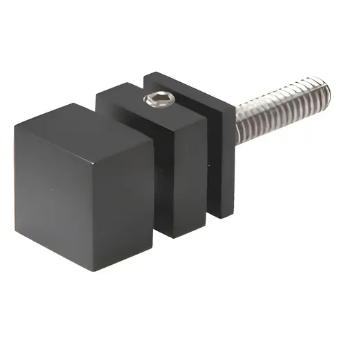 Matte Black Square Shower Door Knob Matte Black Square Shower Door Knob