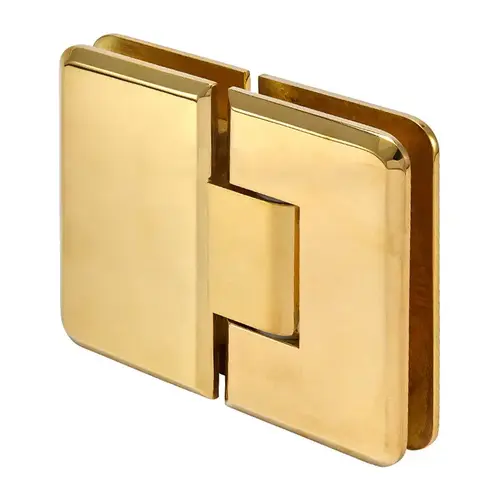 Unlacquered Brass 180 Degree Glass-to-Glass Plymouth Series Hinge Unlacquered Brass 180 Degree Glass-to-Glass Plymouth Series Hinge