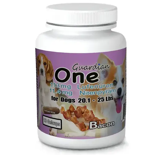 GUARDIAN ONE COMBO FLEA GELCAPS FOR SMALL DOGS 20.1-25LBS, GUARDIAN ONE COMBO FLEA GELCAPS FOR SMALL DOGS 20.1-25LBS,