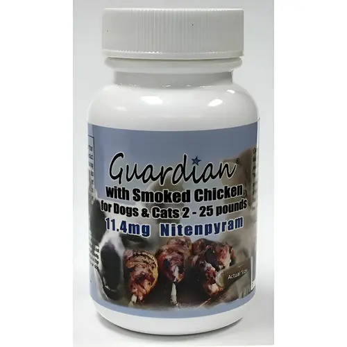 Guardian Flea Control with 11.4Mg Nitenpyram For Small Dogs and Cats 2 to 25 lbs - 16 Coun