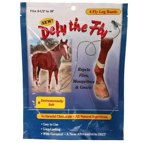 Defy the Fly Horse Leg Bands - Set of 4