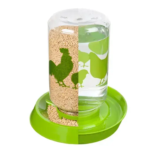 Manna Pro Reversible Chicken Waterer/Feeder Manna Pro Reversible Chicken Waterer/Feeder