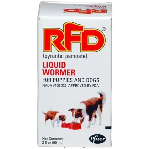 RFD Liquid Wormer for Puppies and Dogs 60-ml RFD Liquid Wormer for Puppies and Dogs 60-ml