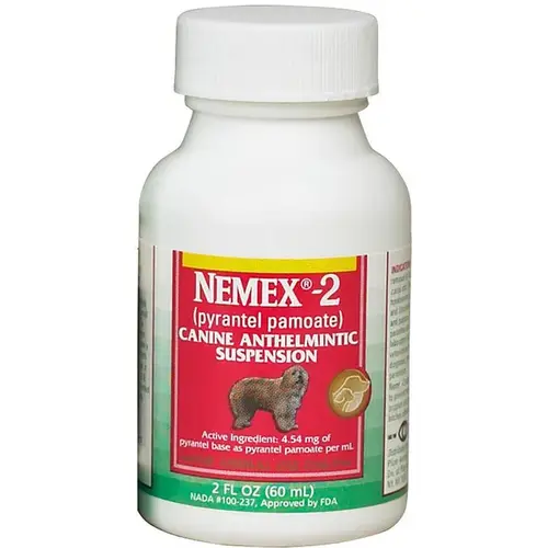 Nemex-2 Liquid DeWormer for Dogs 2-oz (60ml)