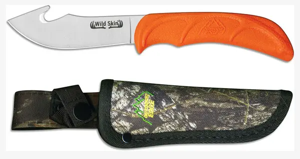 Outdoor Edge - A Revo Brands Company Outdoor Edge Wild Skin Knife with Camo Sheath WS-10C