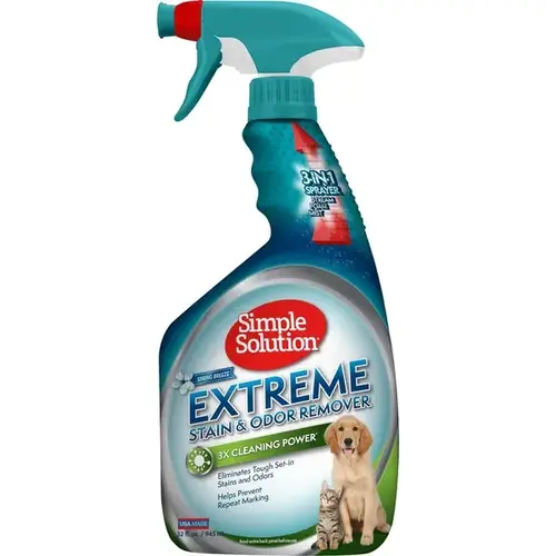 Extreme Spring Breeze Pet Stain & Odor Remover 32-oz Extreme Spring Breeze Pet Stain & Odor Remover 32-oz
