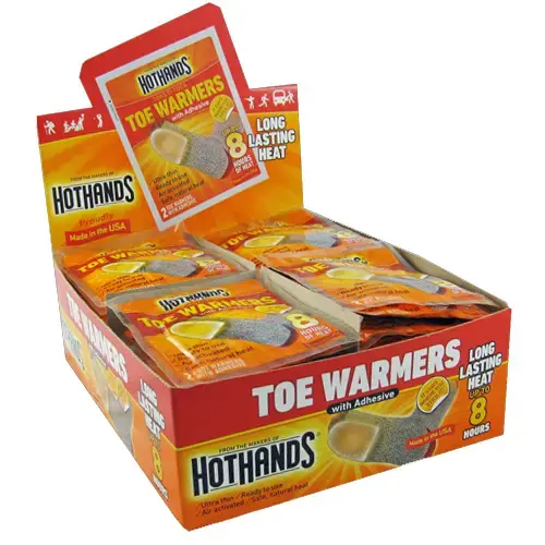 HeatMax HotHands Toe Warmer - 2 per pack x40 packs HeatMax HotHands Toe Warmer - 2 per pack x40 packs