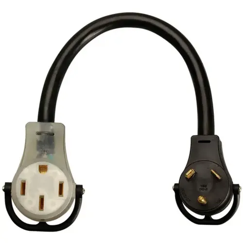 Adapter Extension Cord Set 30 to 50-Amp 10/3 STW 18" Adapter Extension Cord Set 30 to 50-Amp 10/3 STW 18"