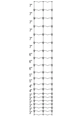 Alligator Brand Gator-Lock 2096-6 12.5g Deer Fence 96x 330 ft 14200924