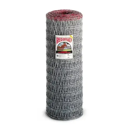 Horse Fencing 12.5/14-Gauge, 2" x 4" Diamond Mesh, Class 1 Galvanized, 50" x 165ft Horse Fencing 12.5/14-Gauge, 2" x 4" Diamond Mesh, Class 1 Galvanized, 50" x 165ft