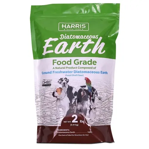 Harris Food Grade Diatomaceous Earth for Pets 2-lb Pouch