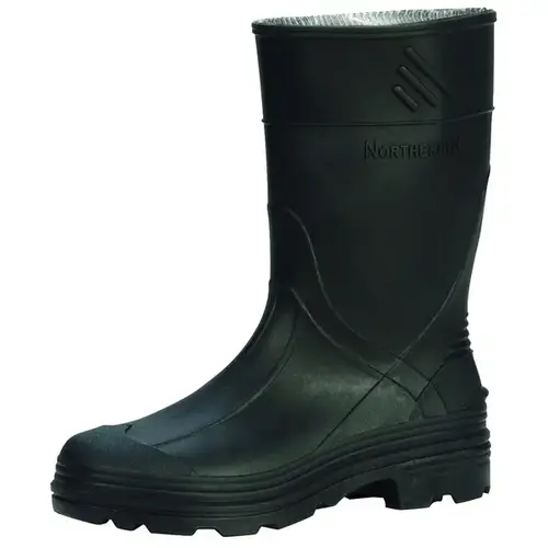 Black PVC Boots Child/Youth Sz 1 Pair