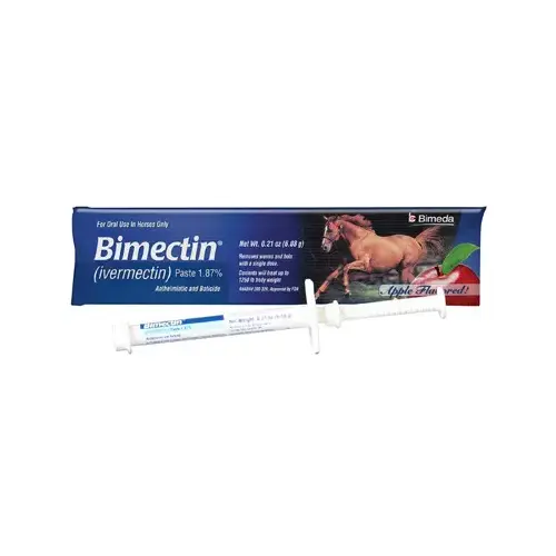 Bimectin Paste Deworming Syringe 1.87% Ivermectin Bimectin Paste Deworming Syringe 1.87% Ivermectin