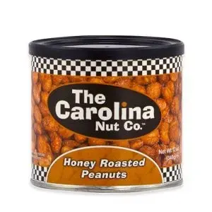 The Carolina Nut Company 11075 The Carolina Nut Company 12 Oz. Honey Roasted Peanuts