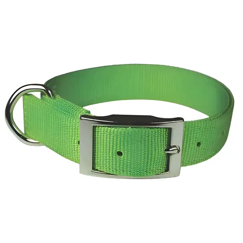 Leather Brothers Regular One - Ply Nylon Collar 5/8-in. x 12-in. Leather Brothers Regular One - Ply Nylon Collar 5/8-in. x 12-in.