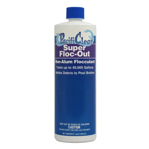 Super Floc Out Pool Chemical, 1 qt Bottle Super Floc Out Pool Chemical, 1 qt Bottle