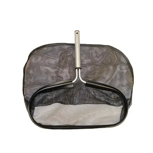 Pool Leaf Rake with Bag, Aluminum Frame