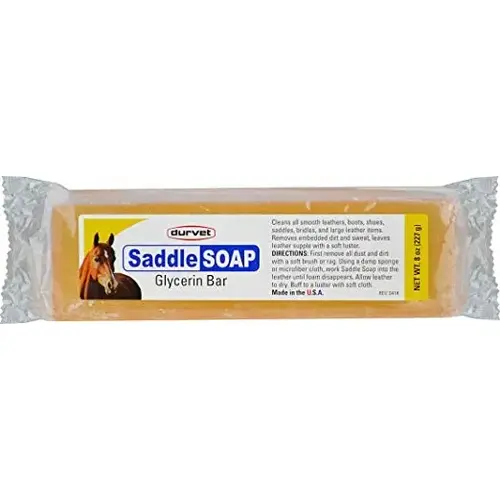 SADDLE SOAP GLYCERINE BAR 8-OZ