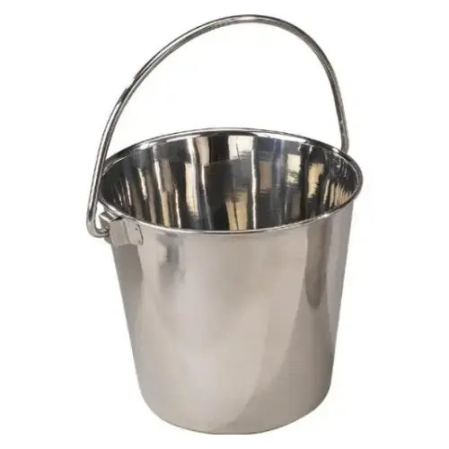 Stainless Steel Bucket 9-Quart Stainless Steel Bucket 9-Quart